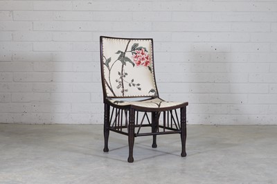 Lot 91 - A mahogany Thebes chair