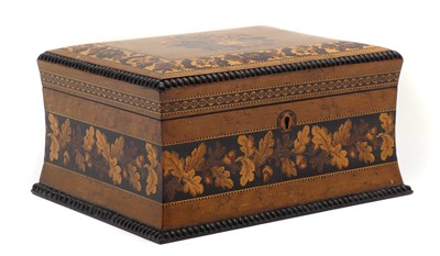 Lot 132 - A Tunbridge Ware box