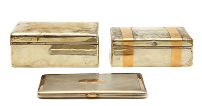 Lot 21 - A collection of silver items