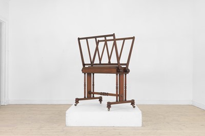 Lot 268 - A Regency mahogany folio stand