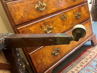Lot 113 - A George III mahogany barrel-back armchair