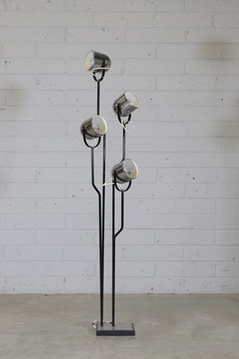 Lot 503 - An Italian chrome standard lamp