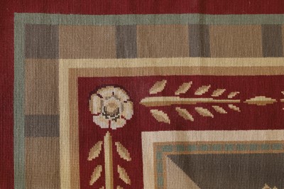 Lot 116 - A needlepoint wool carpet of Robert Adam design