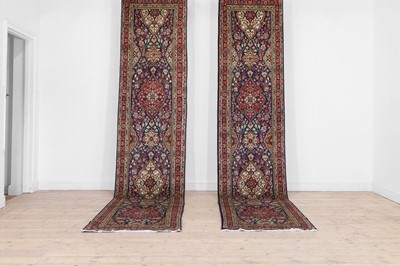 Lot 148 - A near pair of Tabriz wool runners