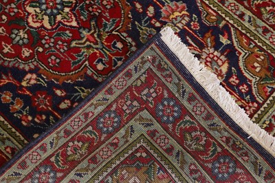 Lot 148 - A near pair of Tabriz wool runners
