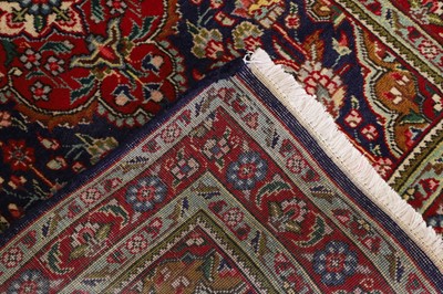 Lot 148 - A near pair of Tabriz wool runners