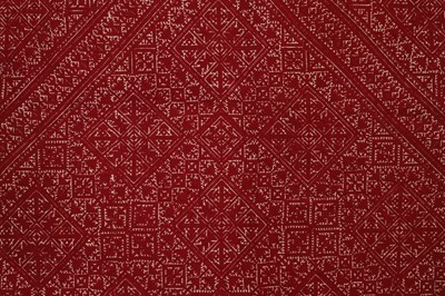 Lot 42 - A Fez embroidered textile panel