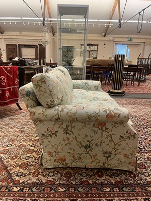 Lot 184 - A two-seater sofa