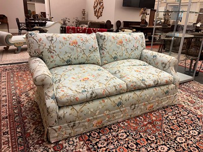 Lot 184 - A two-seater sofa