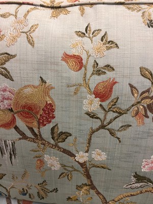 Lot 184 - A two-seater sofa