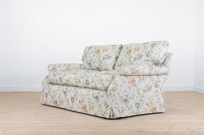 Lot 184 - A two-seater sofa