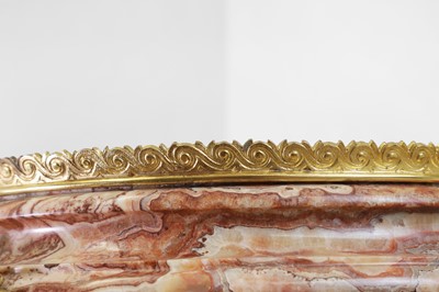 Lot 159 - A Louis XIV-style marble and gilt-bronze jardinière