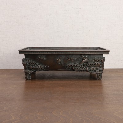 Lot 212 - A Japanese bronze koro