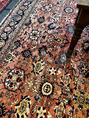 Lot 77 - A Persian wool carpet