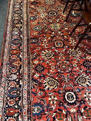 Lot 77 - A Persian wool carpet