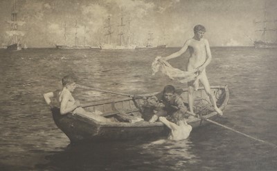 Lot 37 - Henry Scott Tuke RA RWS (1858-1929)