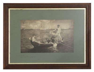 Lot 37 - Henry Scott Tuke RA RWS (1858-1929)