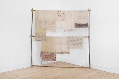 Lot 174 - A group of embroidered linens