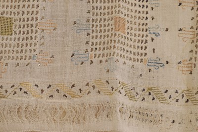 Lot 174 - A group of embroidered linens