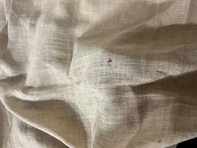 Lot 176 - A group of embroidered towels and fragments