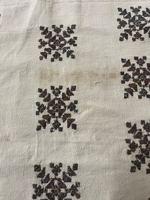 Lot 176 - A group of embroidered towels and fragments