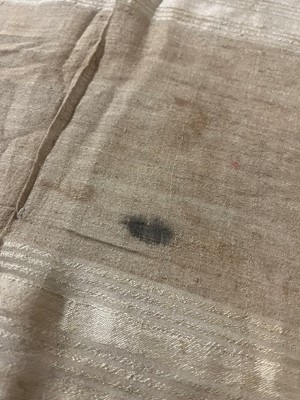 Lot 176 - A group of embroidered towels and fragments