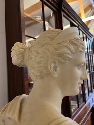 Lot 156 - A composite bust of Diana after the antique
