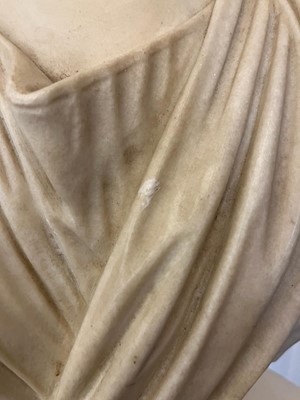 Lot 156 - A composite bust of Diana after the antique