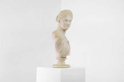Lot 156 - A composite bust of Diana after the antique