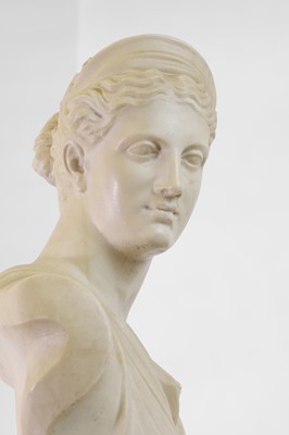 Lot 156 - A composite bust of Diana after the antique