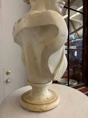 Lot 156 - A composite bust of Diana after the antique