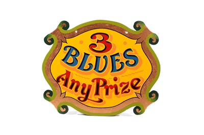 Lot 42 - A painted fairground sign