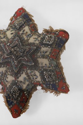 Lot 217 - Two sailor's love token pincushion displays