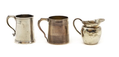 Lot 53 - A George III silver Christening mug