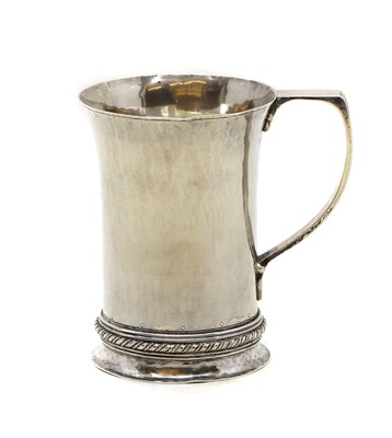Lot 55 - A silver mug