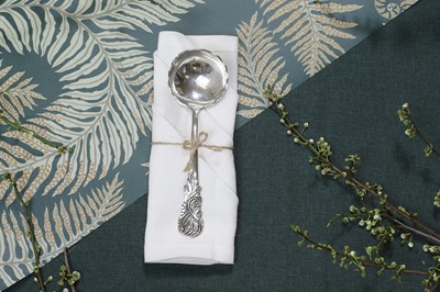 Lot 232 - A small George II silver naturalistic ladle