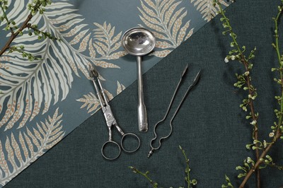 Lot 227 - A William IV silver condiment ladle