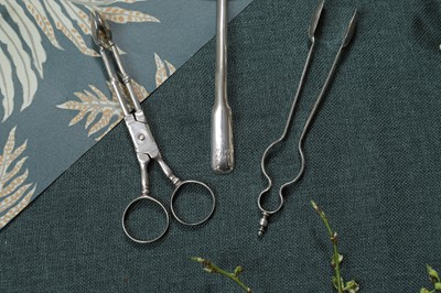 Lot 227 - A William IV silver condiment ladle
