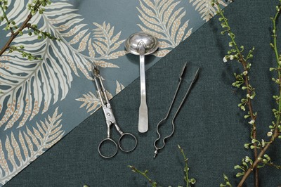Lot 227 - A William IV silver condiment ladle