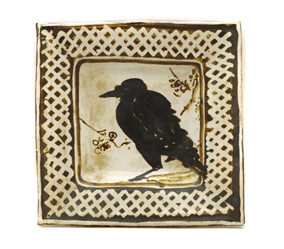 Lot 104 - A stoneware dish