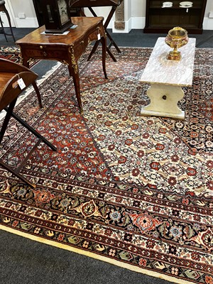Lot 44 - A large Bidjar wool carpet