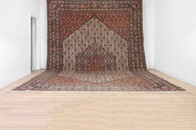 Lot 44 - A large Bidjar wool carpet