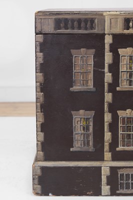Lot 37 - A painted pine box