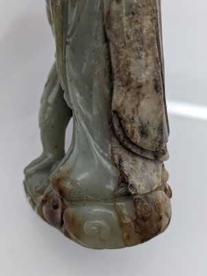 Lot 58 - A Chinese jade group