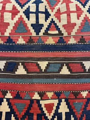 Lot 171 - A Shirvan flat-weave kilim rug