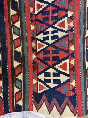 Lot 171 - A Shirvan flat-weave kilim rug