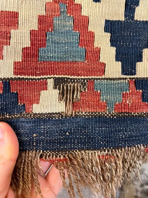Lot 171 - A Shirvan flat-weave kilim rug