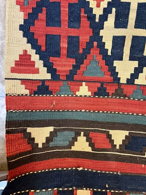 Lot 171 - A Shirvan flat-weave kilim rug
