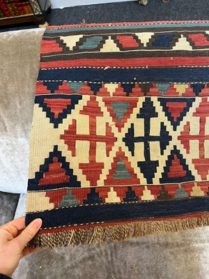 Lot 171 - A Shirvan flat-weave kilim rug