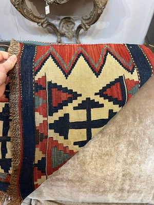 Lot 171 - A Shirvan flat-weave kilim rug